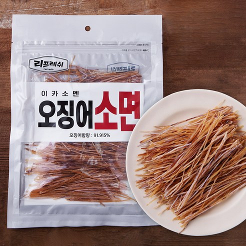 리프레쉬 이카소멘 오징어 소면, 50g, 1개