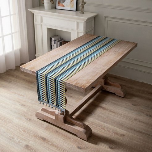 빈티지 테이블 러너 Q150, 타입1, 35 x 220 cm