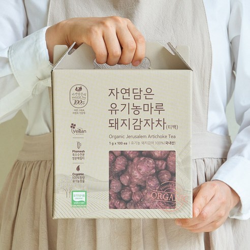 건강한 한 잔의 힐링, 유기농마루 돼지감자차 티백