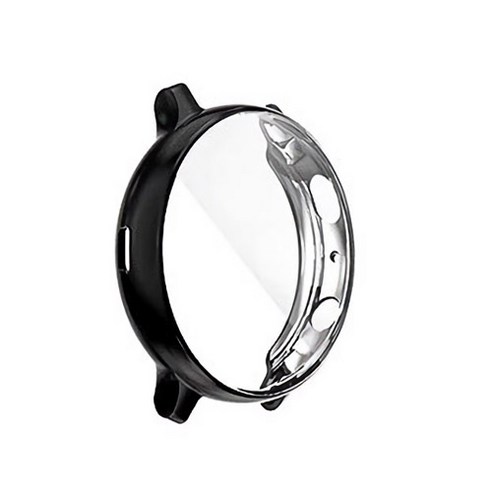 알피나케이스 갤럭시워치 액티브2 TPU 풀커버 케이스 40mm, 블랙