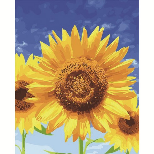미카엘그라운드 디지털 유화 풍경화 그리기 세트 40 x 50 cm, PY-0038, 1개
