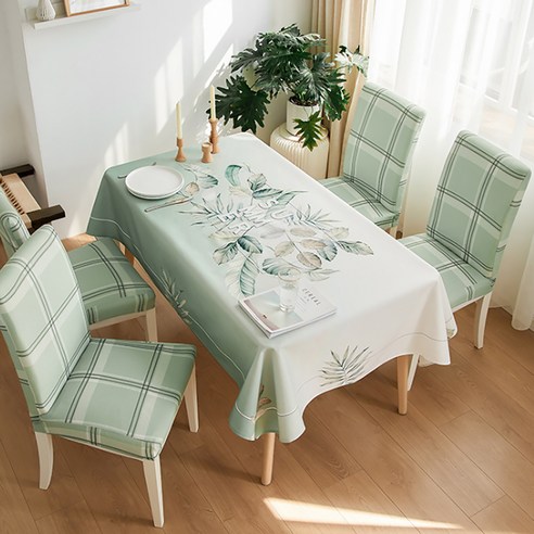 알럽홈 린넨 블렌딩 탁자 및 식탁보, 써머플라워, 50 x 150 cm