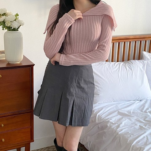 女性 時尚 服裝 頂部 圓領 針織 毛衣 成年女性 成年女性 婦女