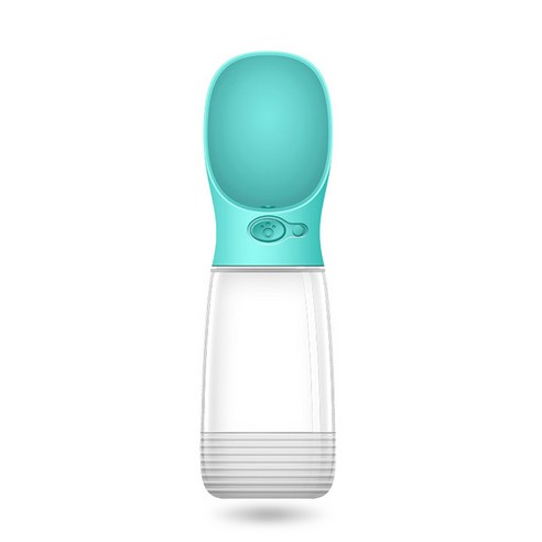 퍼피맨 pb+ 간식 보관형 애견물통 380ml, 민트, 1개