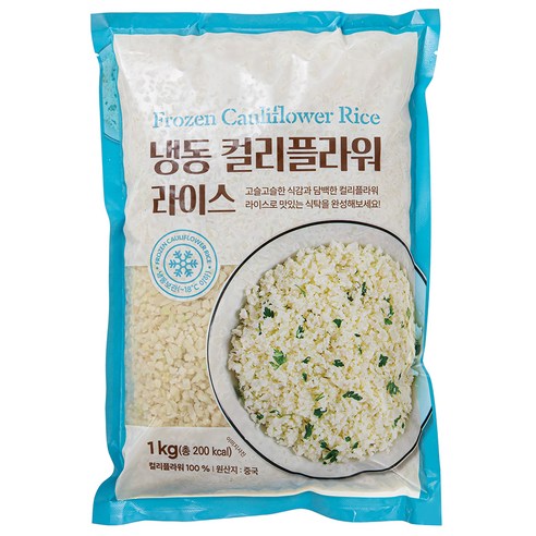 컬리플라워 라이스 (냉동), 1kg, 1개