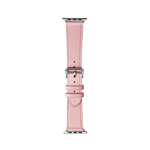 허브그립 가죽 스마트위치 스트랩 밴드 내츄럴 38/40mm, 핑크