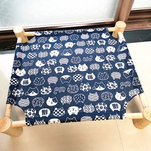 반려동물 전용 침대, 고양이 네이비, 1개