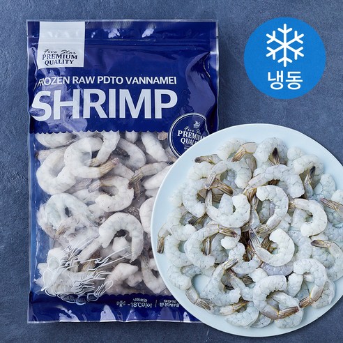 바이킹마켓 흰다리 새우살 (냉동), 1개, 900g(31/40)