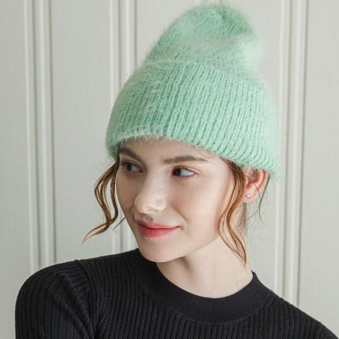 채니봉봉 여아용 데일리 앙고라 비니