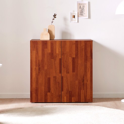 라온퍼니쳐 바음 다용도 수납장 800 방문설치, 옐로우