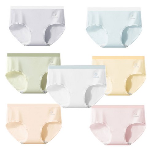 여아용 내츄럴 코튼팬티 7종 세트