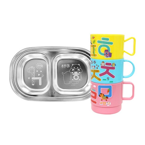 禮物 侄子禮物 生日禮物 兒童節禮物 碗 人物餐具 人物碗 把手碗 把手杯 鋼製