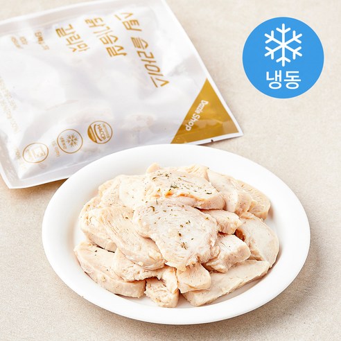다즐샵 스팀 슬라이스 닭가슴살 갈릭맛 (냉동), 100g, 1개입, 5개