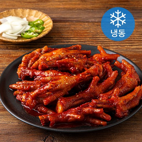 화로 닭발 숯불 통닭발 (냉동), 400g, 1개