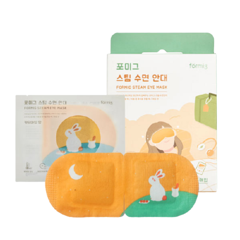 포미그 스팀 온열 수면안대 카모마일, 카모마일10매