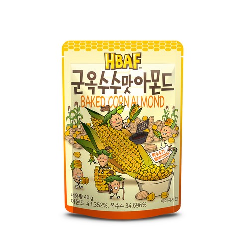 HBAF HBAF 食品 新鮮食品 堅果 杏仁 nuts Almond Almonds 韓國toms