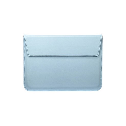 레터 가죽 거치대 노트북 태블릿 패드 파우치 스카이블루, 32.5 x 21.5 x 1 cm 섬네일