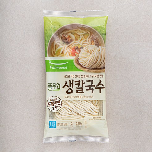 풀무원 생칼국수, 320g, 1개