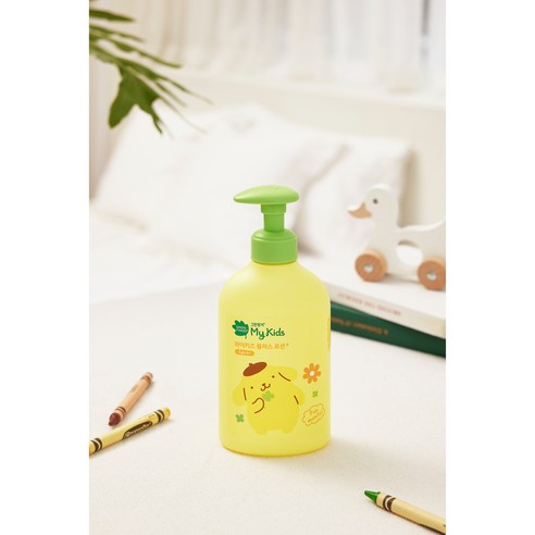 사랑스러운 디자인과 뛰어난 보습력으로 우리 아이 피부를 촉촉하게!