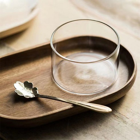 일상에 스며드는 작은 사치, 아메리칸 로드 심플 미니 유리 푸딩 요거트볼