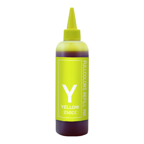 풀컬러즈 브라더 전기종 호환 리필잉크 250ml, 노랑, 1개