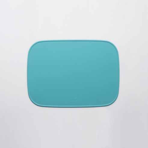 나인웨어 프렌즈 실리콘 테이블매트, 민트, L(390 x 280 x 2.5 mm)