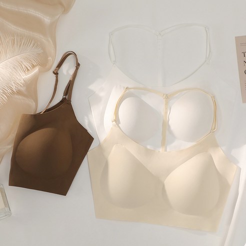 답답함 없이 편안한 자유를 선사하는 심리스 튜브탑 브라