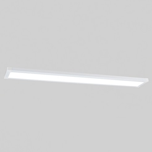 비츠온 LED 뉴심플 직하 슬림 면조명 엣지 평판등 40W 플리커프리 1285 x 180 mm, 화이트(주광색)