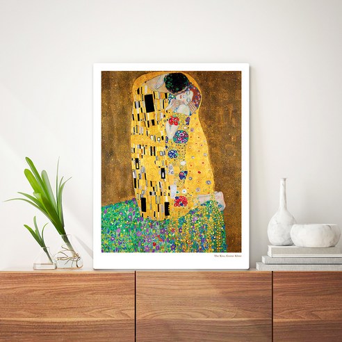 오홀리브 접이식 액자테이블 소 60 x 40 x 27 cm, 구스타프 클림트, 소(60 x 40 x 27cm)