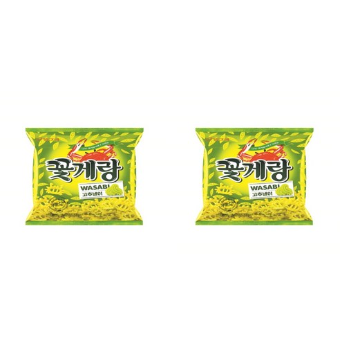 빙그레 꽃게랑 고추냉이, 143g, 2개
