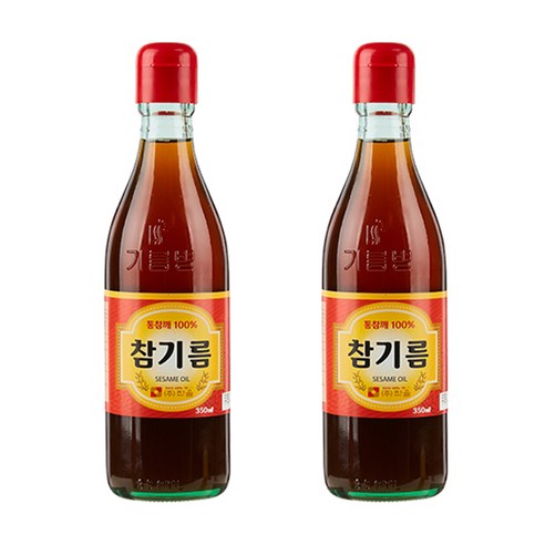 진솔촌 통참깨 참기름, 350ml, 2개