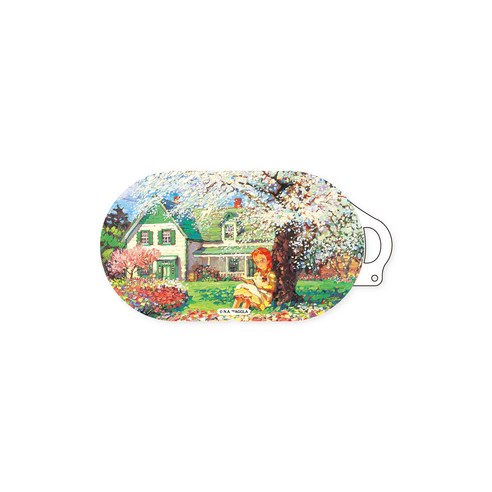 빨강머리앤 캔버스 시리즈 갤럭시 버즈 케이스 + 카라비너, 초록지붕