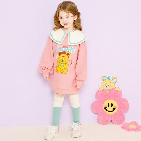 童裝時尚女孩服裝上下裝褲子套裝女孩女孩女孩衣服春秋季節