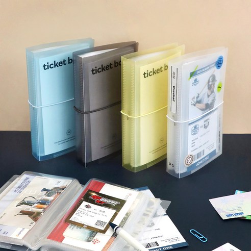 아이코닉 콜렉트 티켓북으로 덕질 추억을 차곡차곡 쌓아보세요!