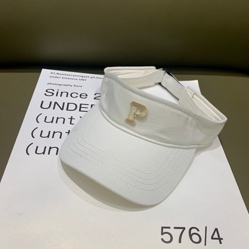소니오 싱글 알파벳 스타일 빈 탑 썬캡 모자, TYPE 31