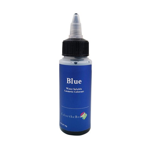 컬러더밤 입욕제 색소 60g, 블루, 1개