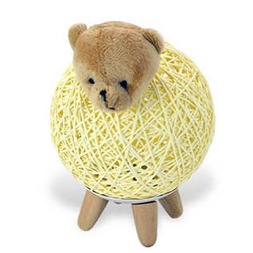 LED 무드등, 곰
