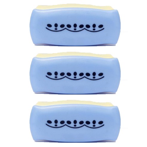 알로데 레이스 프레스 모양 펀치 4.5 cm, 3개, 16 워터드롭