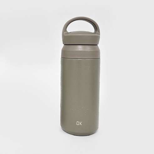 파미레 DK 스텐 보온 보냉 데일리 텀블러, 카키그레이, 350ml, 1개