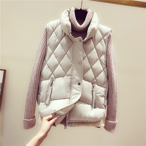 여성용 프란니엘 조끼 패딩 CH-2210468 패딩조끼 여성용 프란니엘 조끼 패딩 CH-2210468 패딩조끼