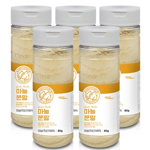 고미네 마늘분말, 80g, 5개