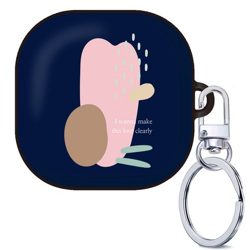 클리어리 갤럭시 버즈 프로 / 버즈2 케이스, 혼합색상