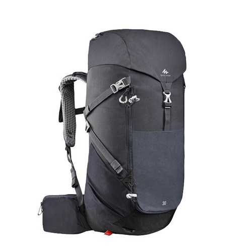 데카트론 방수 등산 백팩 30L MH500, 다크 그레이