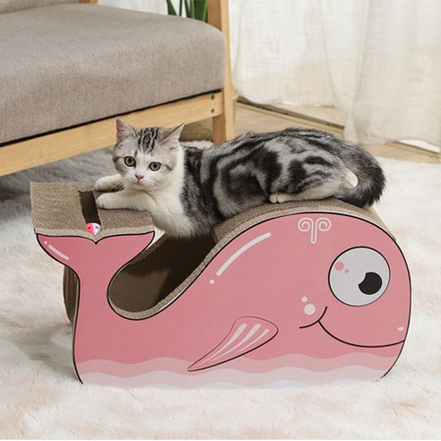 펫트롱 고양이 드르륵 스크래쳐, 고래, 1개