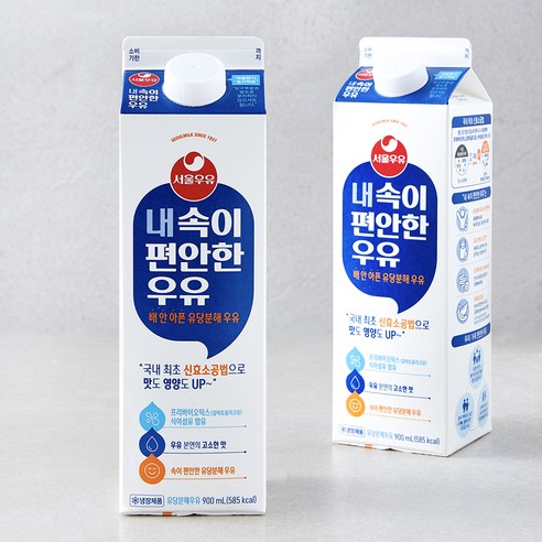 서울우유 마음 편한 우유 900ml 8팩 서울실내데이트 Best Top5