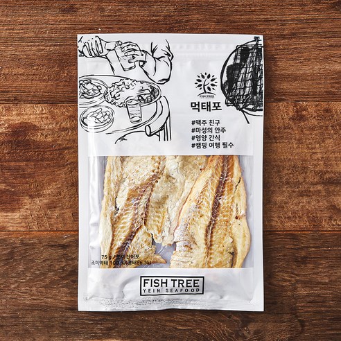 피쉬트리 먹태포, 75g, 1개