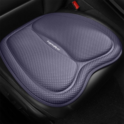 FunLiving Car31 사계절 아이스실크 자동차시트 쿠션 앞좌석, 셀레나이트 그레이, 1개