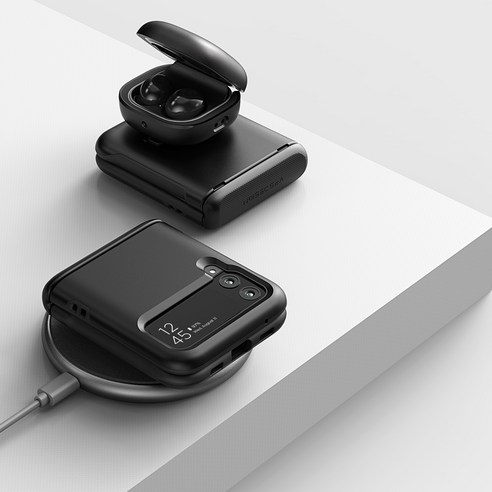 갤럭시 Z 플립3 보호와 스타일을 위한 혁신적인 베루스 테라가드 모던 케이스