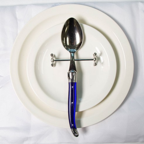 장네론라귀올 디너스푼 21cm, 프렌치블루, 1개