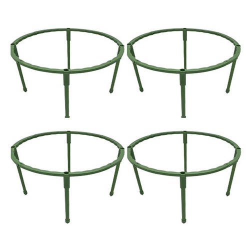 화분 받침 식물 거치대 그린 15cm, 4개